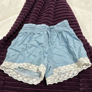 Justice Blue Shorts
